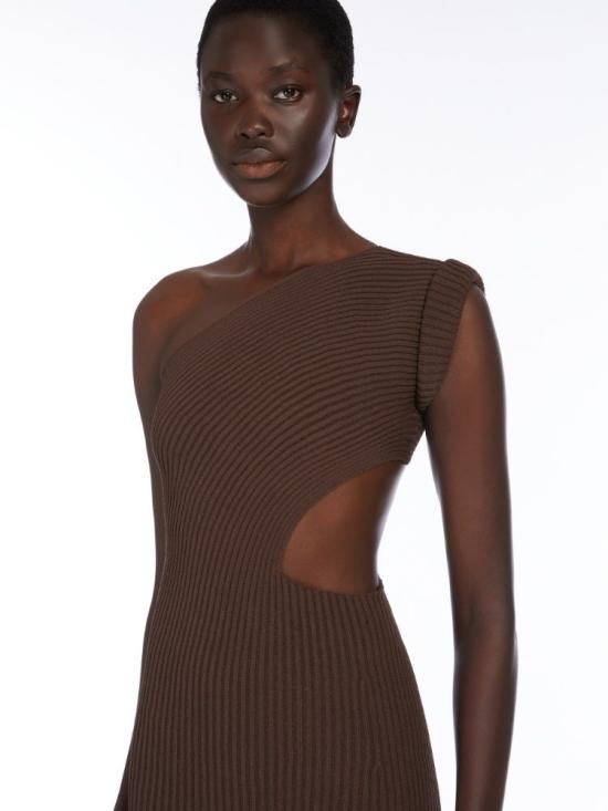 25SS 막스마라 롱 원피스 2511321133600010 BROWN - MAX MARA