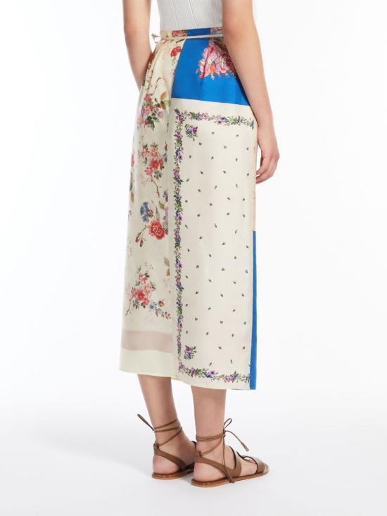 25SS 위켄드막스마라 미디 스커트 2515101012600001 BEIGE - WEEKEND MAX MARA