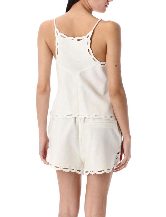 25SS 이자벨마랑에뚜왈 민소매 티셔츠 25PHT0537FAC1J12E 20WH WHITE - ISABEL MARANT ETOILE