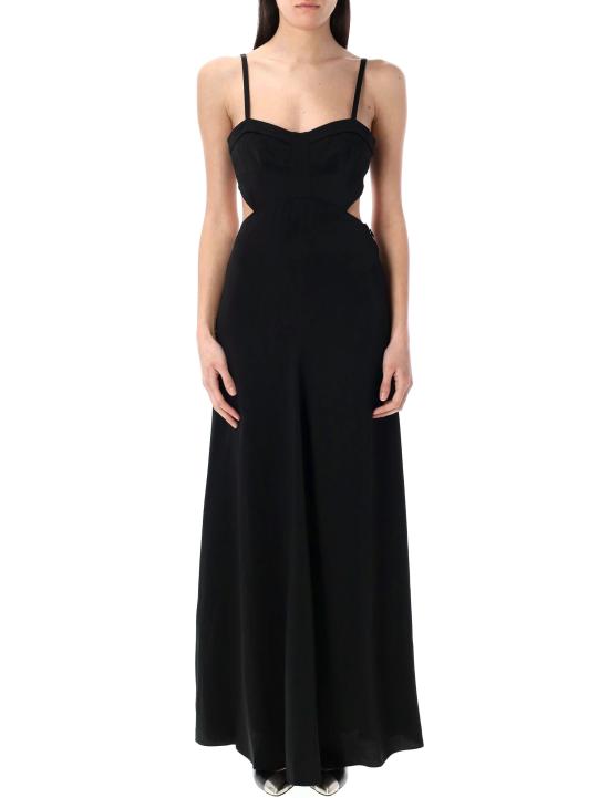 25SS 이자벨마랑 롱 원피스 25PRO0765FAC1J04I 01BK BLACK