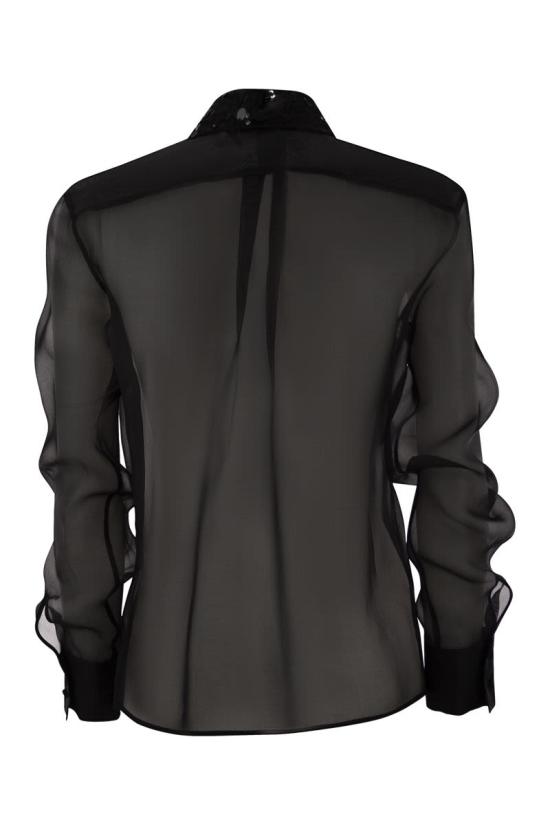 25SS 파비아나 필리피 셔츠 CAD265F233 825 BLACK - FABIANA FILIPPI