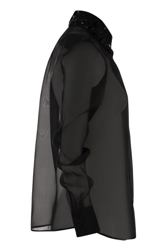 25SS 파비아나 필리피 셔츠 CAD265F233 825 BLACK - FABIANA FILIPPI