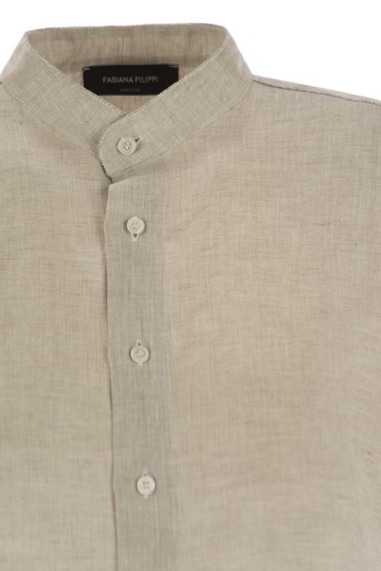 25SS 파비아나 필리피 블라우스 CAD275F883 BEIGE - FABIANA FILIPPI