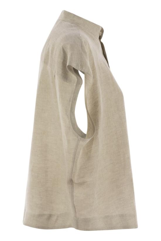 25SS 파비아나 필리피 블라우스 CAD275F883 BEIGE - FABIANA FILIPPI