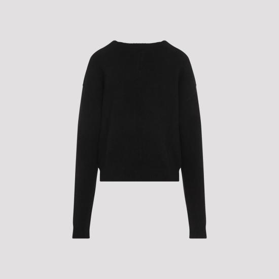 24FW 릭 오웬스 스웨터 RP02D3650 KWP 09 Black - RICK OWENS