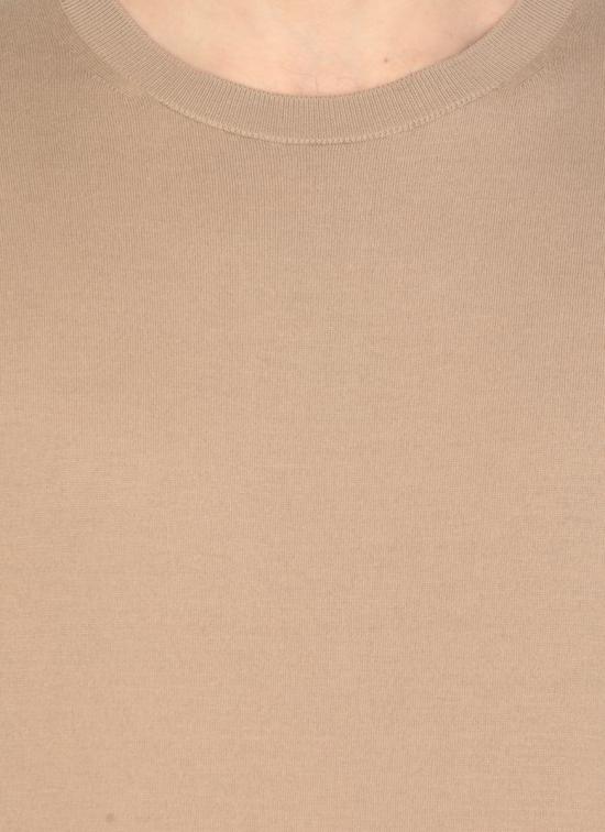 25SS 에르메네질도제냐 반팔 티셔츠 UFC90A9C10N02 Beige - ERMENEGILDO ZEGNA