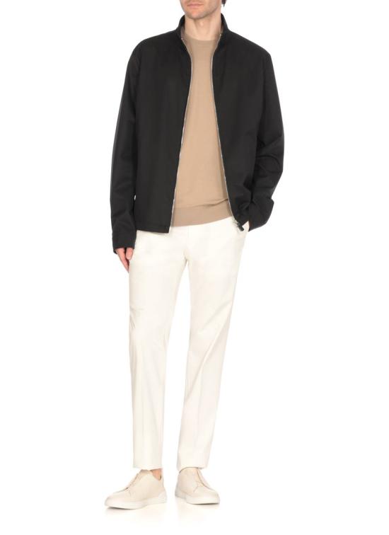 25SS 에르메네질도제냐 반팔 티셔츠 UFC90A9C10N02 Beige - ERMENEGILDO ZEGNA