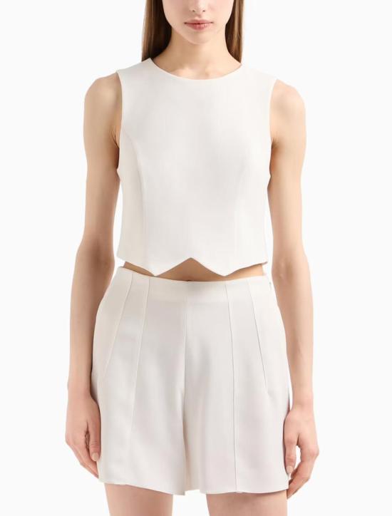 25SS 엠포리오 아르마니 민소매 티셔츠 EW000970TE12251U0001 Beige - EMPORIO ARMANI