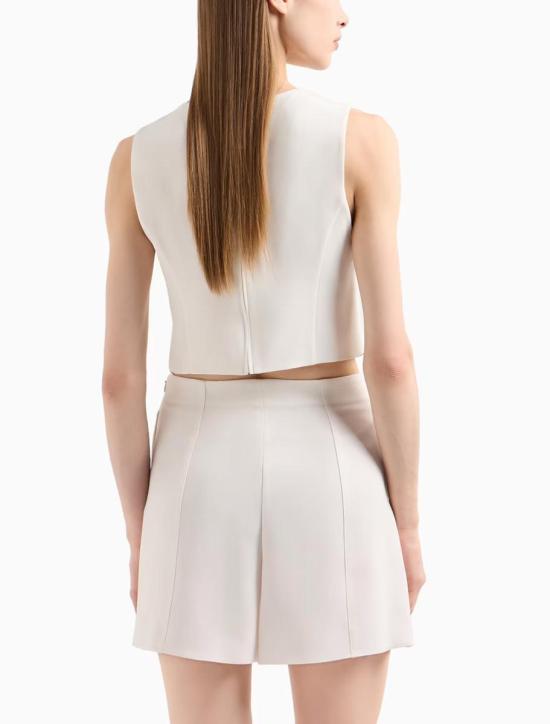 25SS 엠포리오 아르마니 민소매 티셔츠 EW000970TE12251U0001 Beige - EMPORIO ARMANI