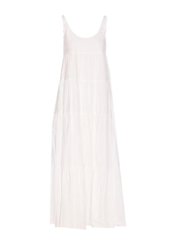 25SS 마이클 코어스 롱 원피스 MS582WLF4C100 WHITE