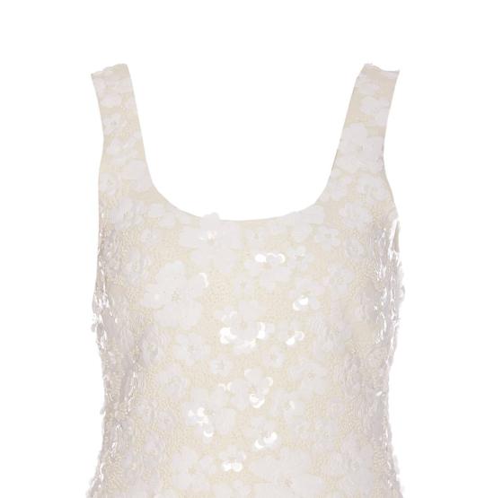 25SS 마이클 코어스 숏 원피스 MS582XYHHS100 WHITE - MICHAEL KORS