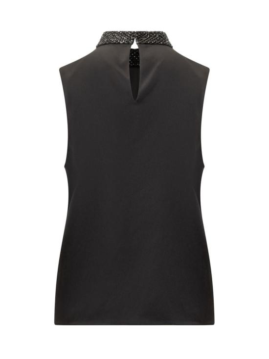 25SS 톰포드 민소매 티셔츠 TS2103SDE487 LB999 Black - TOMFORD