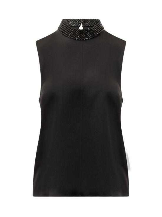 25SS 톰포드 민소매 티셔츠 TS2103SDE487 LB999 Black