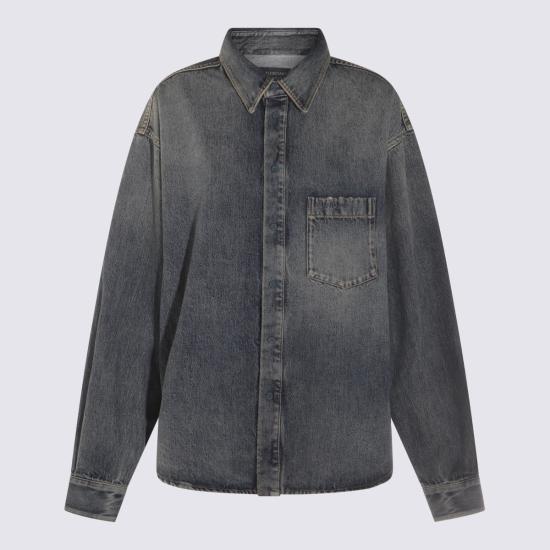 25SS 발렌시아가 셔츠 783691THW254245 SUN BLEACHED BLUE - BALENCIAGA