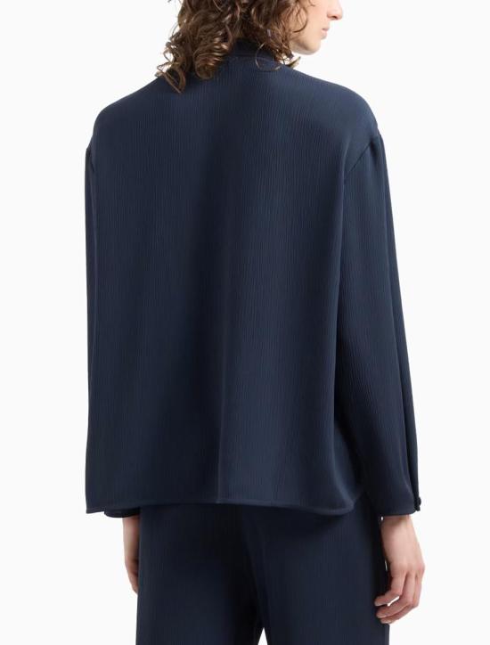 25SS 엠포리오 아르마니 셔츠 EW000863AF12521UB081 OVERSEAS BLUE - EMPORIO ARMANI