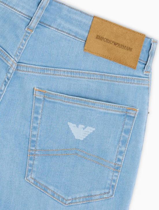 25SS 엠포리오 아르마니 데님 팬츠 EW001499AF12677MB002 MEDIUM BLUE DENIM - EMPORIO ARMANI