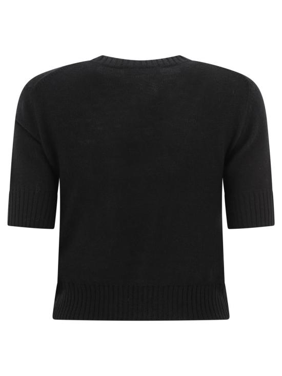 24FW 질샌더 반팔 티셔츠 J40GP0046J14524001 Black - JIL SANDER