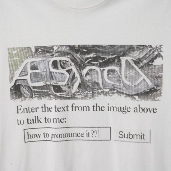 25SS Æ Synctx 반팔 티셔츠 TS01WH WHITE - OTHER BRANDS