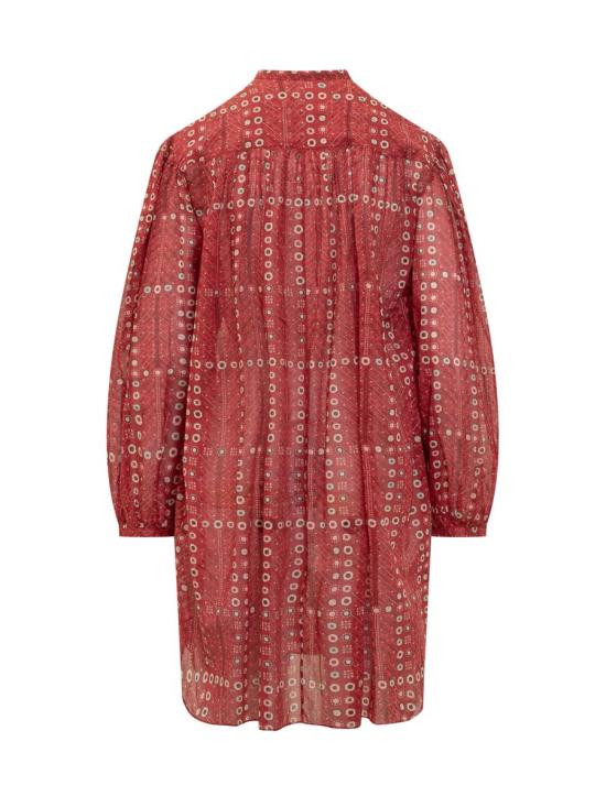 25SS 이자벨마랑에뚜왈 미디 원피스 25PRO0734FAC1J19E 70RD RED - ISABEL MARANT ETOILE