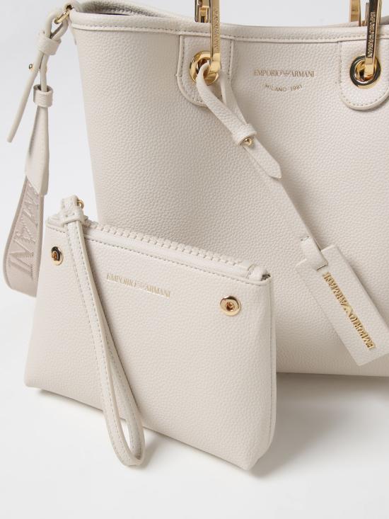 25SS 엠포리오 아르마니 토트백 EW000362AF12036 M1051 corda terra - EMPORIO ARMANI