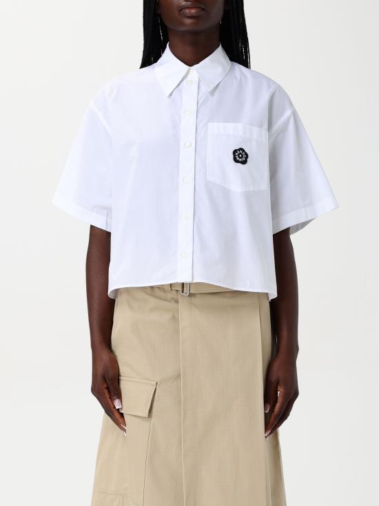 25SS 겐조 셔츠 FF52CH2629LH 01 bianco