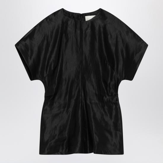 25SS 루루 드 세종 반팔 티셔츠 PEROLI Black
