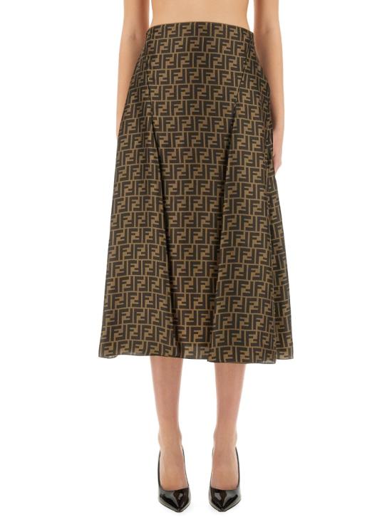 25SS 펜디 스커트 FQ7601 A8G3F1440 BROWN