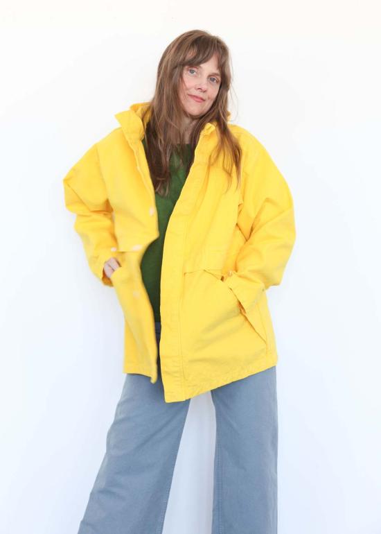  Jesse Kamm 패딩 제시 캠 앤도버 재킷 프라이머리 옐로우 - OTHER BRANDS