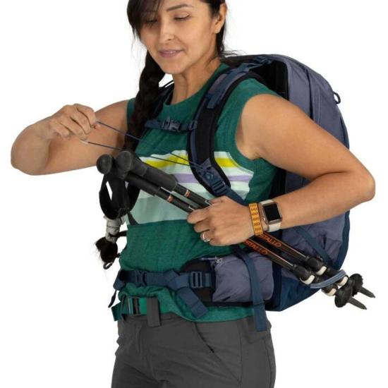  오스프리 백팩 템페스트 22팩 블랙/콜 그레이 - OSPREY