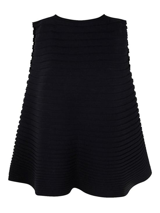  플리츠플리즈 블라우스 PP48KK79115 Black