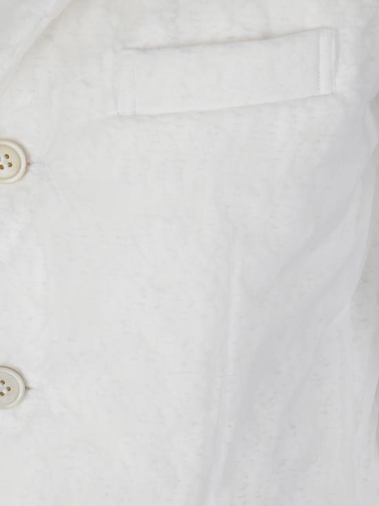 25SS 꼼데가르송 코트 GOJ007S25 1 WHITE X WHITE - COMME DES GARCONS