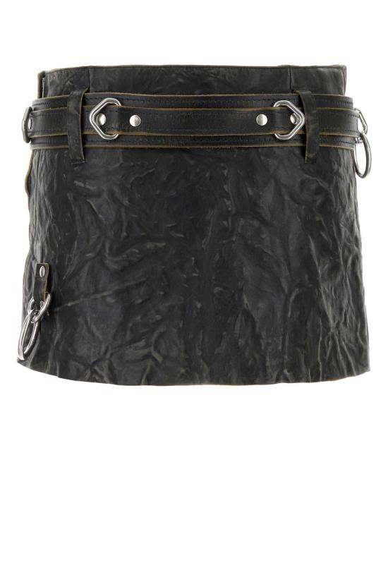 25SS 프라다 숏 스커트 51904SOOO16UK F0002 Black - PRADA