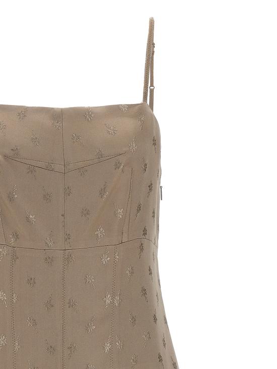 25SS 펜디 롱 스커트 FDD293AQ3OF1SA0 Gray - FENDI