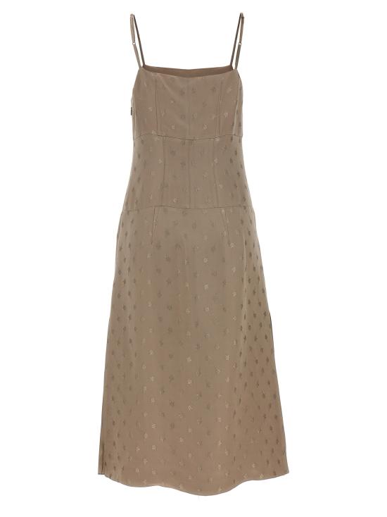 25SS 펜디 롱 스커트 FDD293AQ3OF1SA0 Gray - FENDI