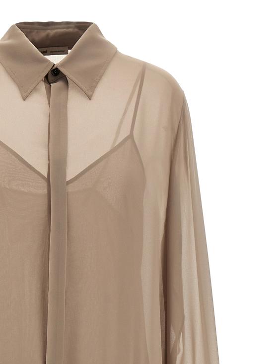 25SS 아미 미디 원피스 FDR262PL00270952 Beige - AMI