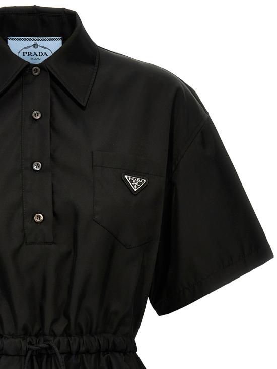 25SS 프라다 숏 원피스 23X731SOOO1WQ8F0002 Black - PRADA