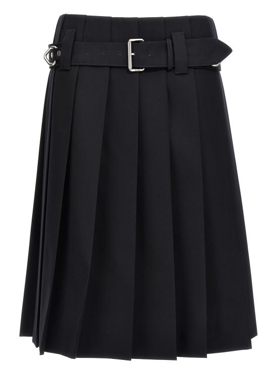 25FW 프라다 미디 스커트 P184YHSOOO108NF0008 Blue