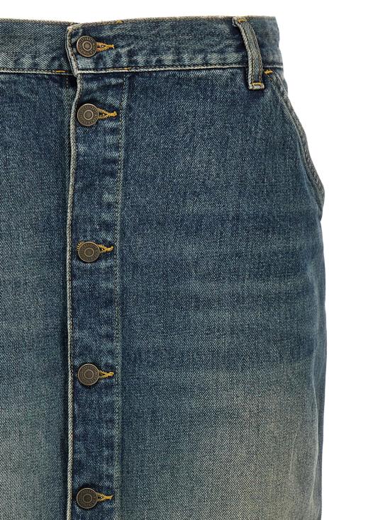 25SS 칼하트 WIP 미디 스커트 I034647014Q Blue - CARHARTT WIP