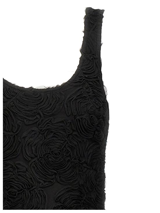 25SS 로테이트 바이 크리스텐슨 미디 원피스 113616100100 Black - ROTATE BY BIRGERCHRISTENSEN