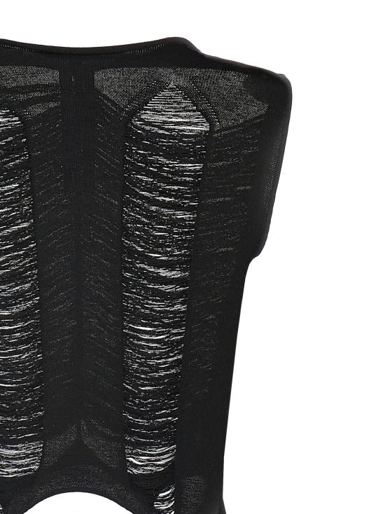 25SS 릭 오웬스 이브닝 티셔츠 RO01E7615KGRIDM09 Black - RICK OWENS