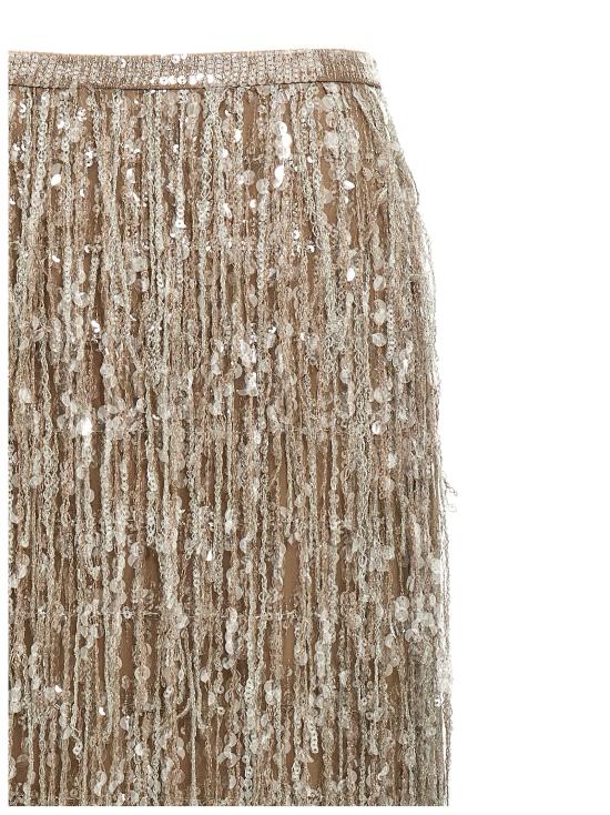 25SS 브루넬로 쿠치넬리 숏 스커트 MF940G3784C9447 Beige - BRUNELLO CUCINELLI