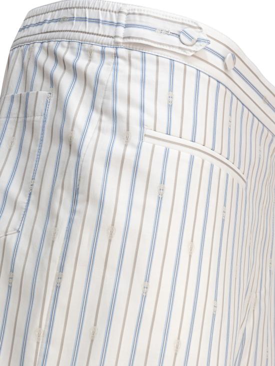 25SS 알렉산더 맥퀸 숏팬츠 821188QNAA49216 White - ALEXANDER MCQUEEN