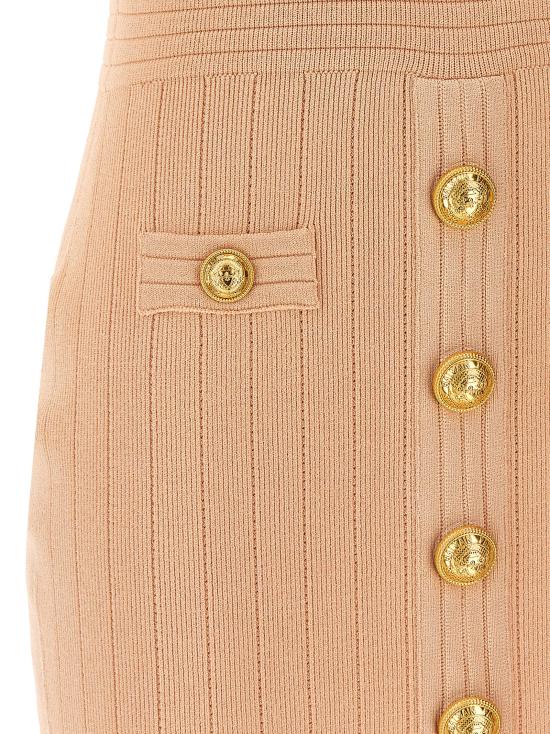 25FW 발망 숏 원피스 EF1R6045KB070LB Pink - BALMAIN