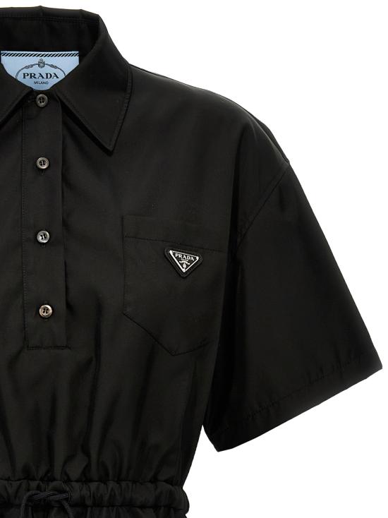 25FW 프라다 숏 스커트 230731SOOO1WQ8F0002 Black - PRADA