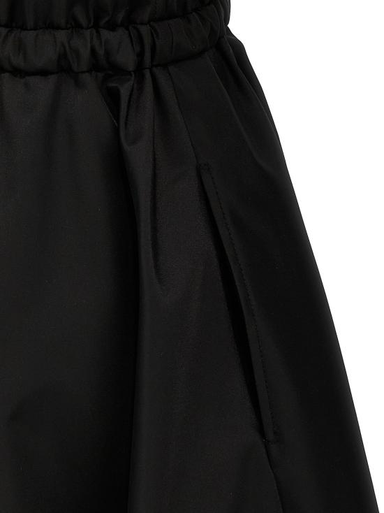 25FW 프라다 숏 스커트 230731SOOO1WQ8F0002 Black - PRADA