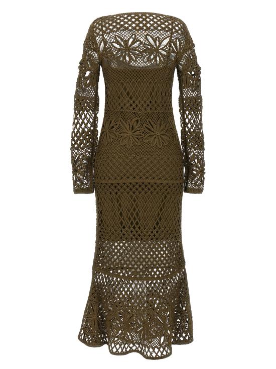 25SS 핑코 미디 원피스 104731A2FFX26 Green - PINKO