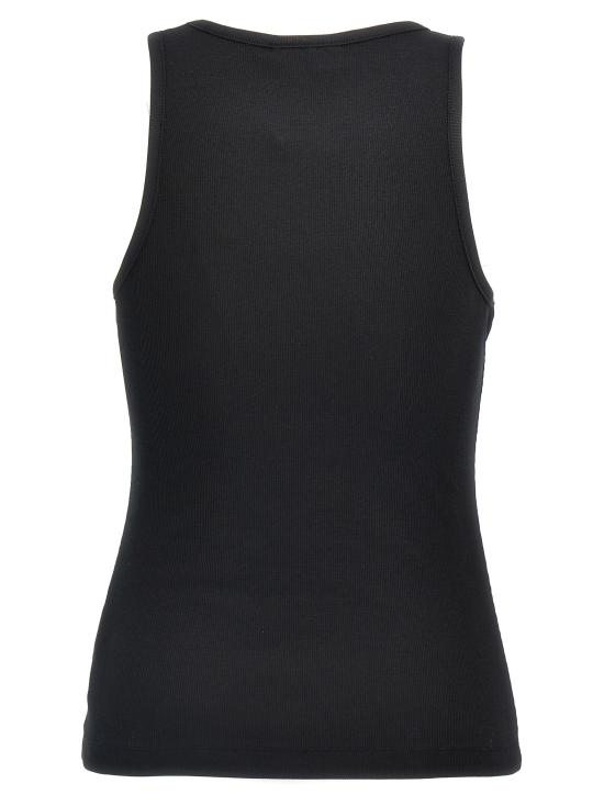 25SS 가니 민소매 티셔츠 T4079099 Black - GANNI