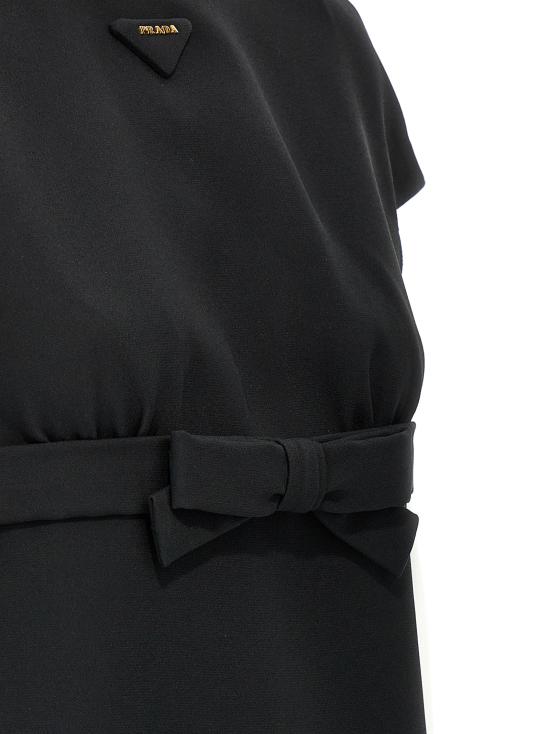 25FW 프라다 숏 스커트 P3O49SOOO155LF0002 Black - PRADA