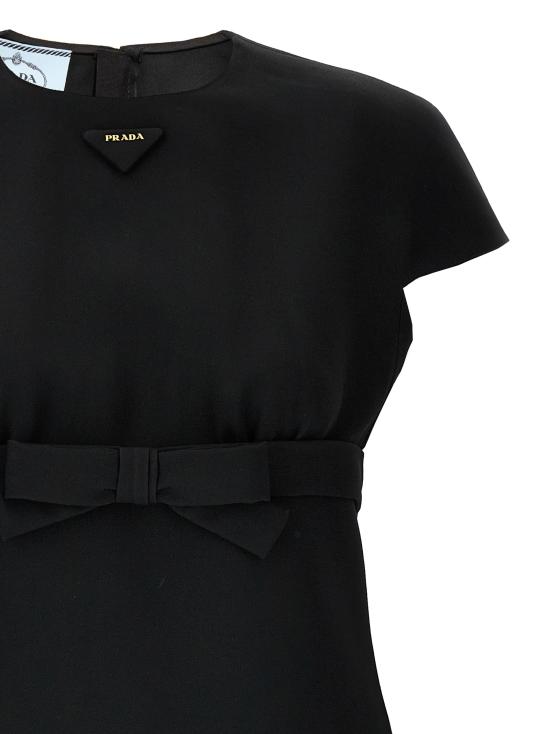 25FW 프라다 숏 스커트 P3O49SOOO155LF0002 Black - PRADA