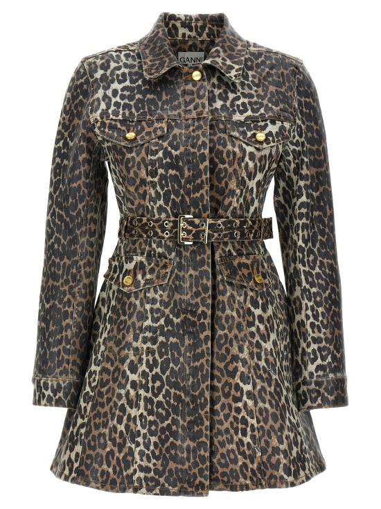 25SS 가니 숏 원피스 J1605943 Multicolor